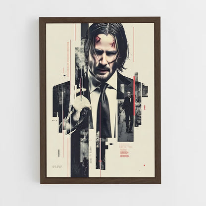 ap-john wick-10 cadre Bois foncé