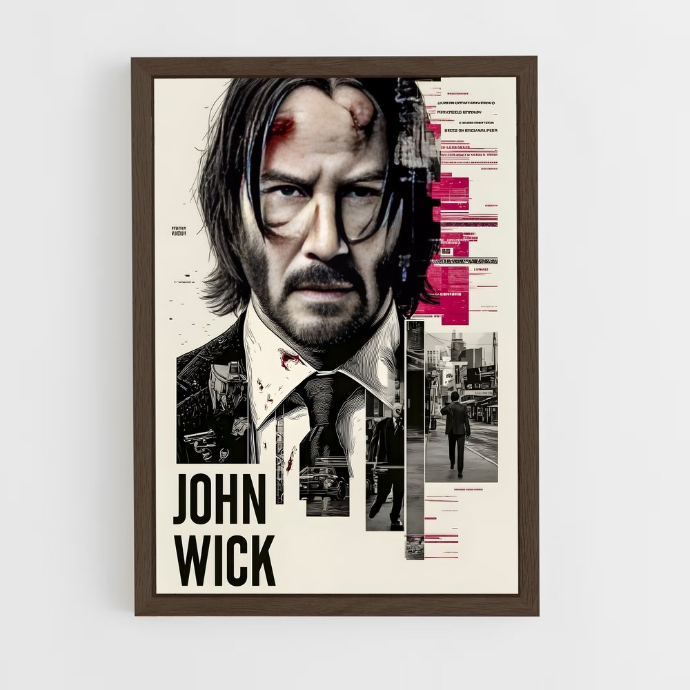 ap-john wick-11 cadre Bois foncé