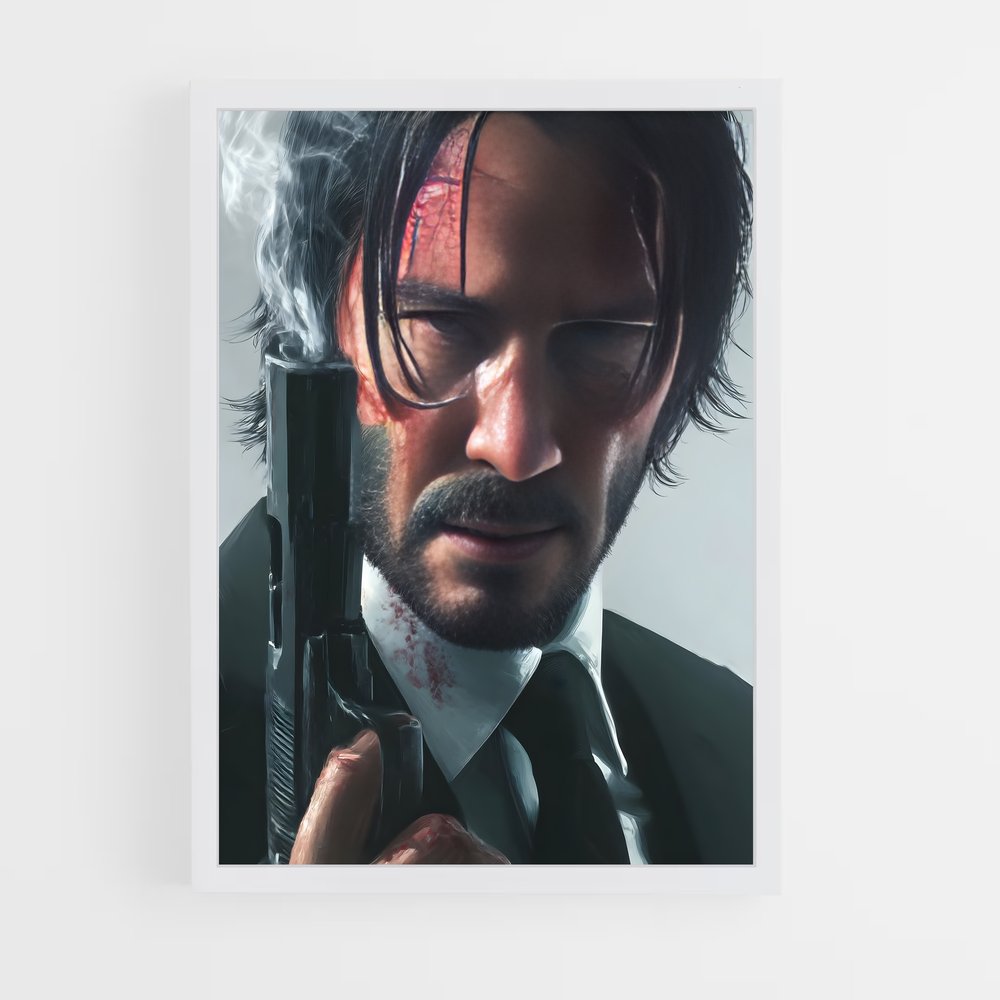 ap-john wick-2 cadre Blanc