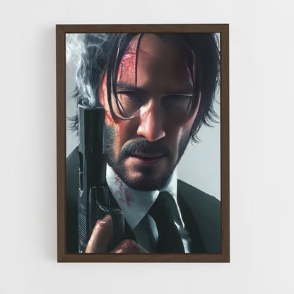 ap-john wick-2 cadre Bois foncé
