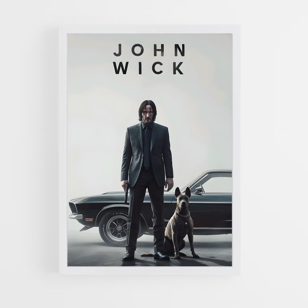 ap-john wick-6 cadre Blanc