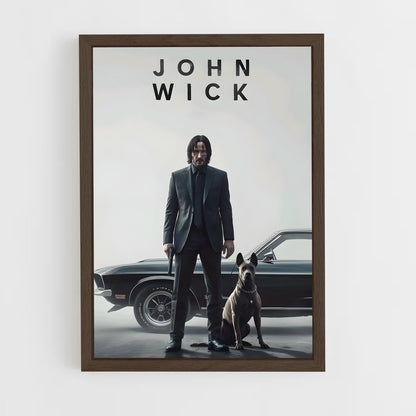 ap-john wick-6 cadre Bois foncé