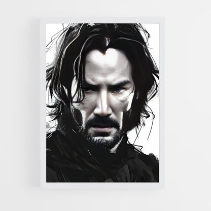 ap-john wick-8 cadre Blanc