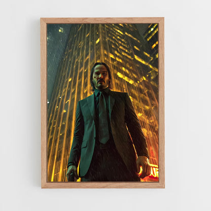 ap-john wick-9 cadre Bois clair