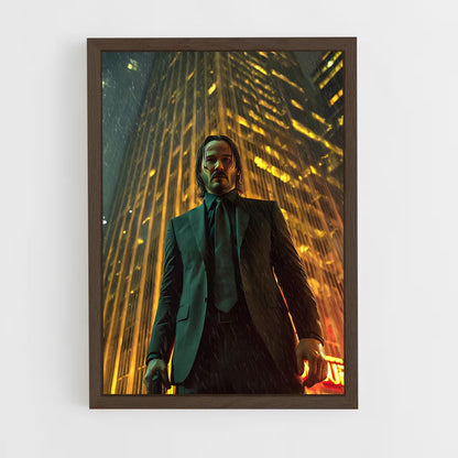 ap-john wick-9 cadre Bois foncé