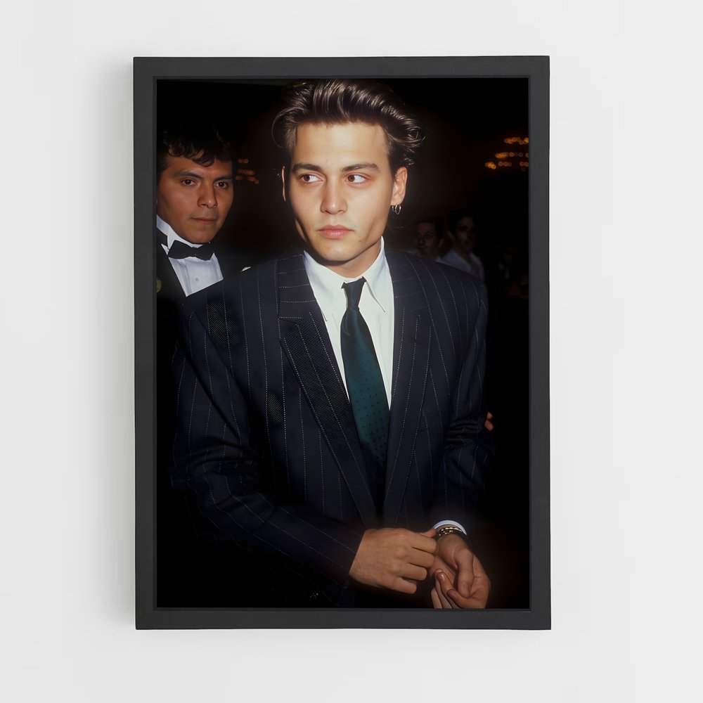 ap-johnny depp-1 cadre Noir