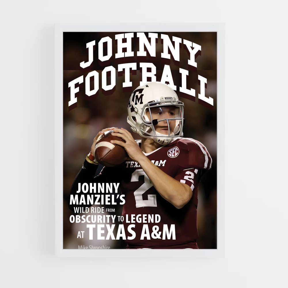 ap-johnny manziel-2 cadre Blanc