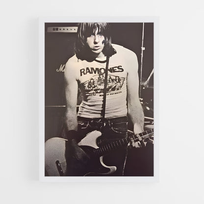 ap-johnny ramone-4 cadre Blanc