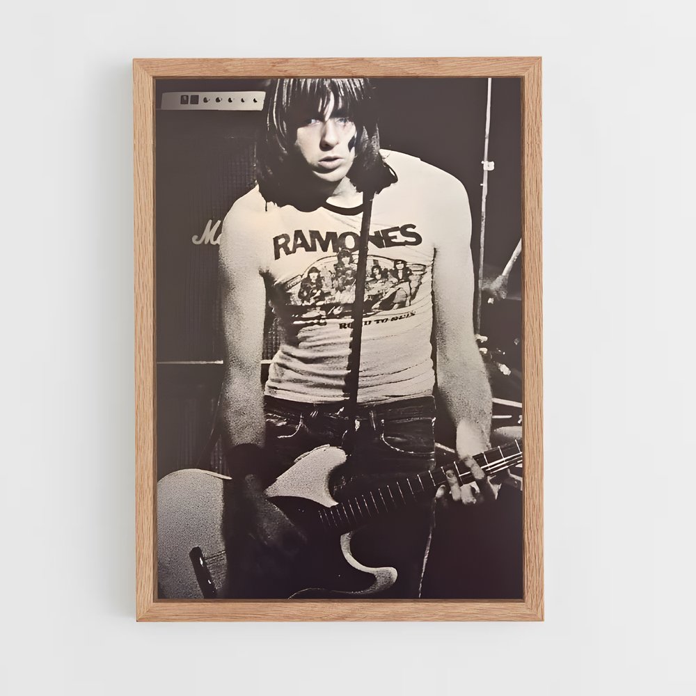 ap-johnny ramone-4 cadre Bois clair