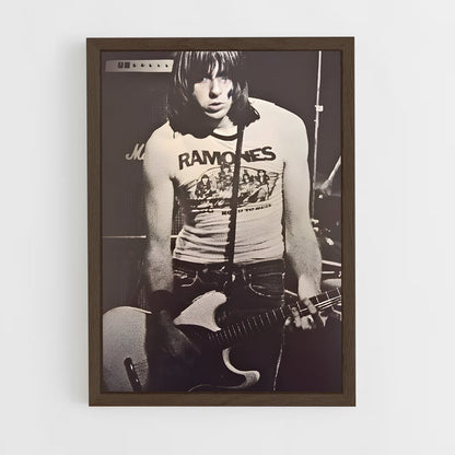 ap-johnny ramone-4 cadre Bois foncé