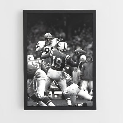 ap-johnny unitas-8 cadre Noir