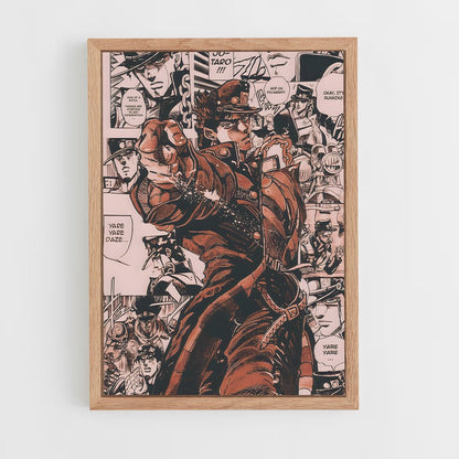 ap-jojos bizarre adventure-1 cadre Bois clair