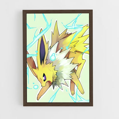 ap-jolteon-2 cadre Bois foncé
