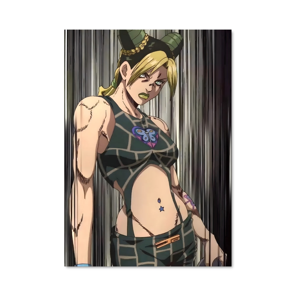 Poster Jolyne en Vert