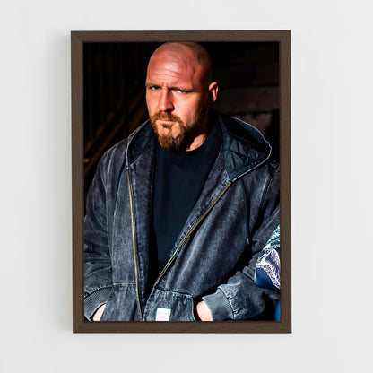 ap-jon moxley-3 cadre Bois foncé