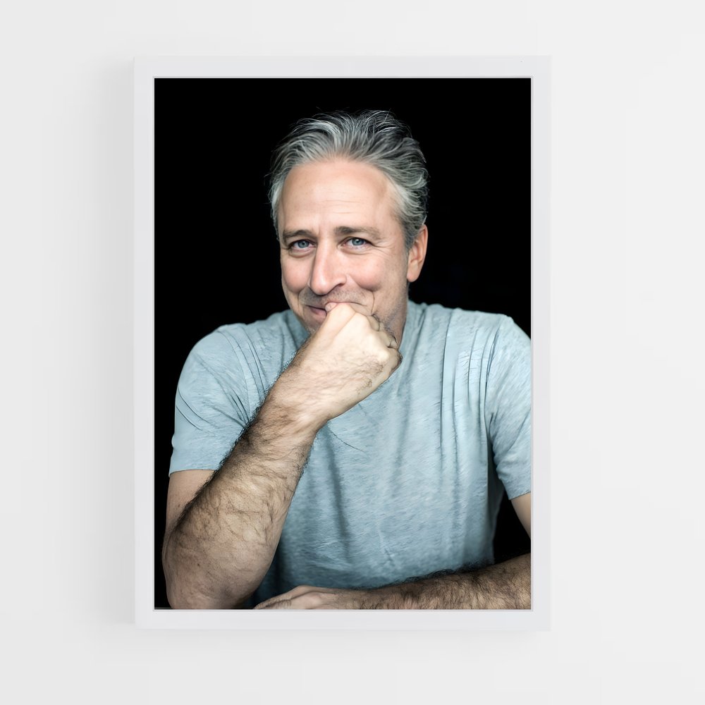ap-jon stewart-3 cadre Blanc