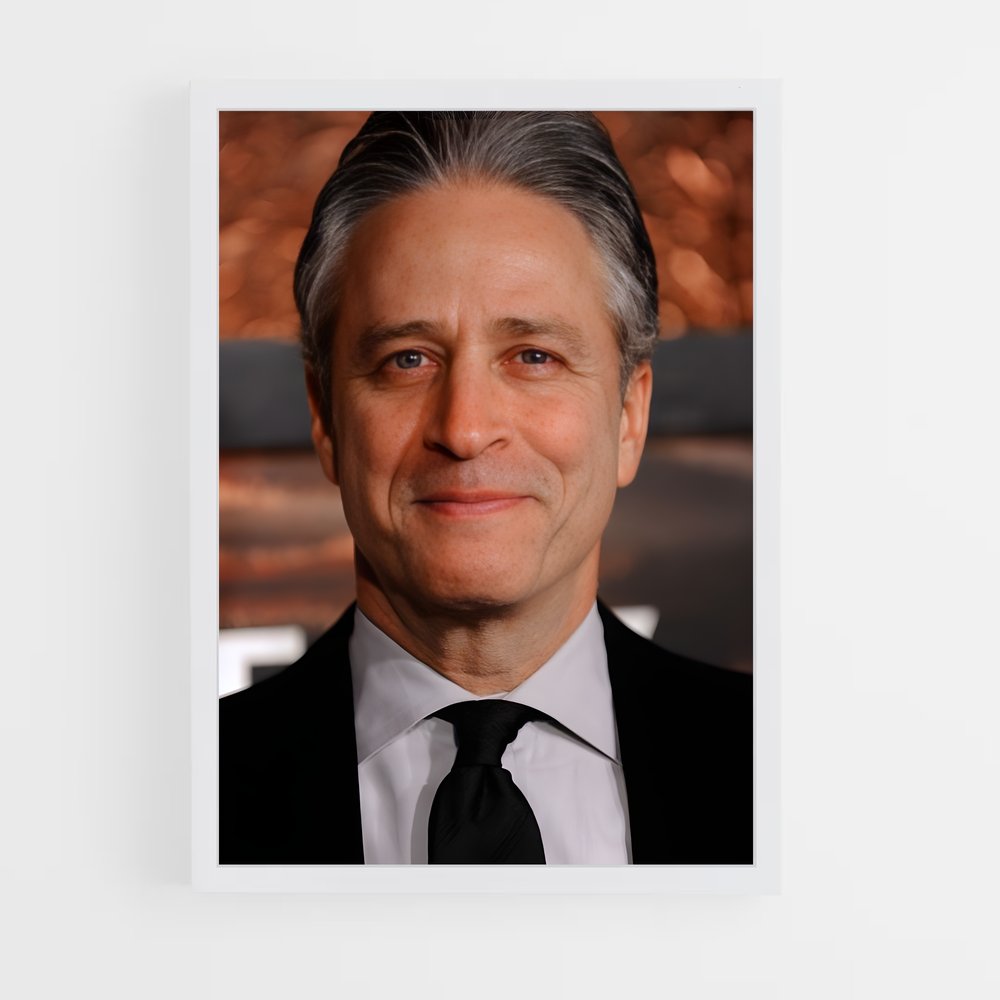 ap-jon stewart-8 cadre Blanc