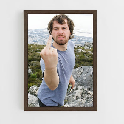 ap-jon walker-1 cadre Bois foncé