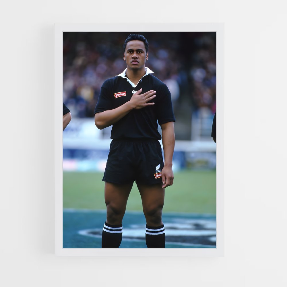 ap-jonah lomu-4 cadre Blanc