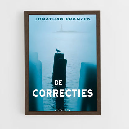 ap-jonathan franzen-2 cadre Bois foncé
