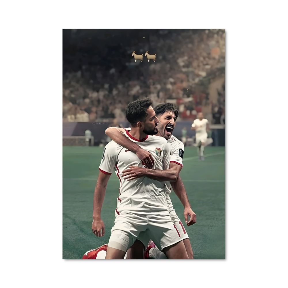 Poster Jordan national football team 71465