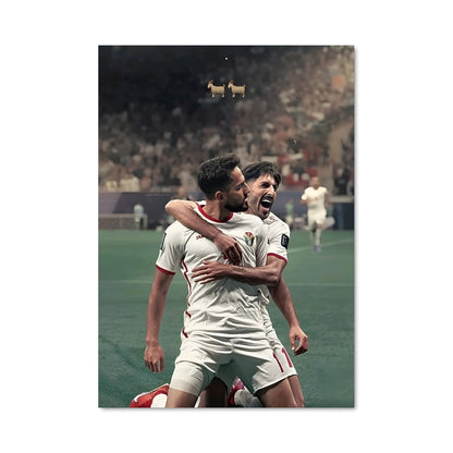 Poster Jordan national football team 71465