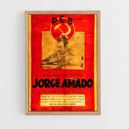 ap-jorge amado-2 cadre Bois clair