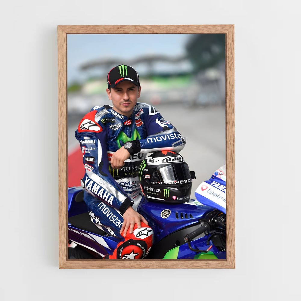 ap-jorge lorenzo-1 cadre Bois clair