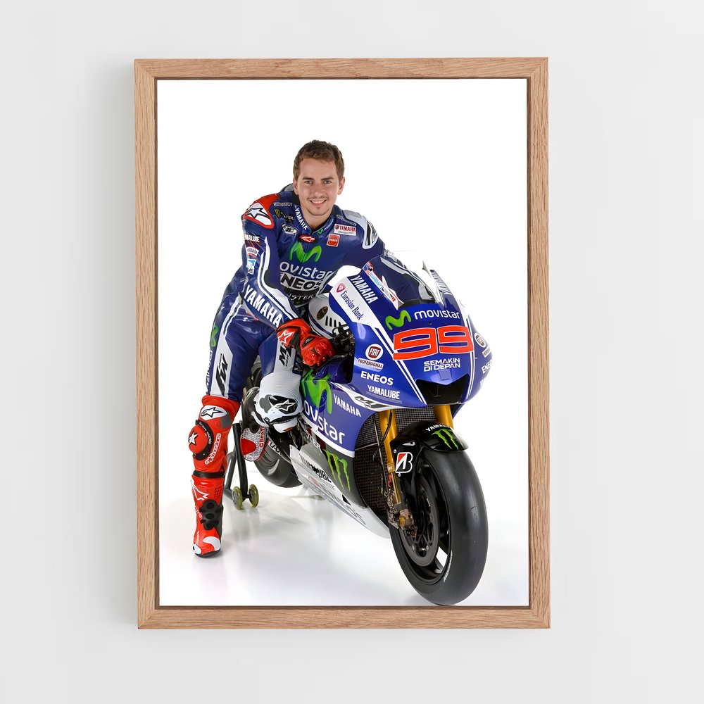 ap-jorge lorenzo-4 cadre Bois clair
