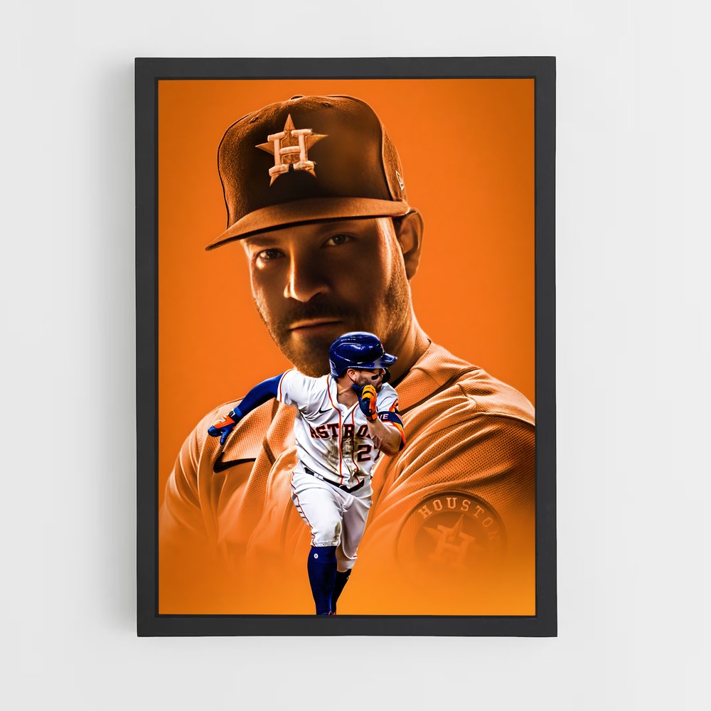 ap-jose altuve-5 cadre Noir