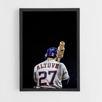 ap-jose altuve-9 cadre Noir