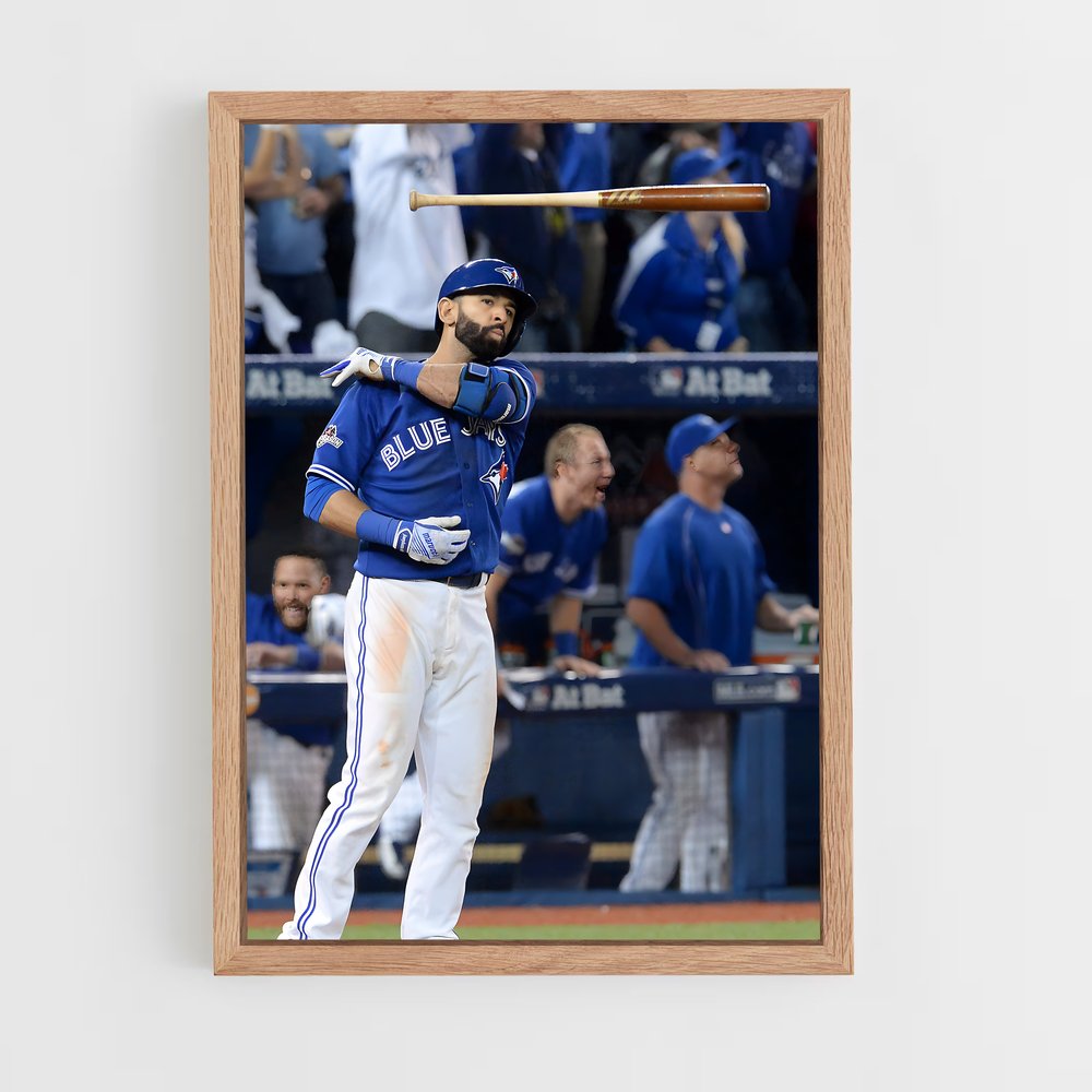 ap-jose bautista-1 cadre Bois clair