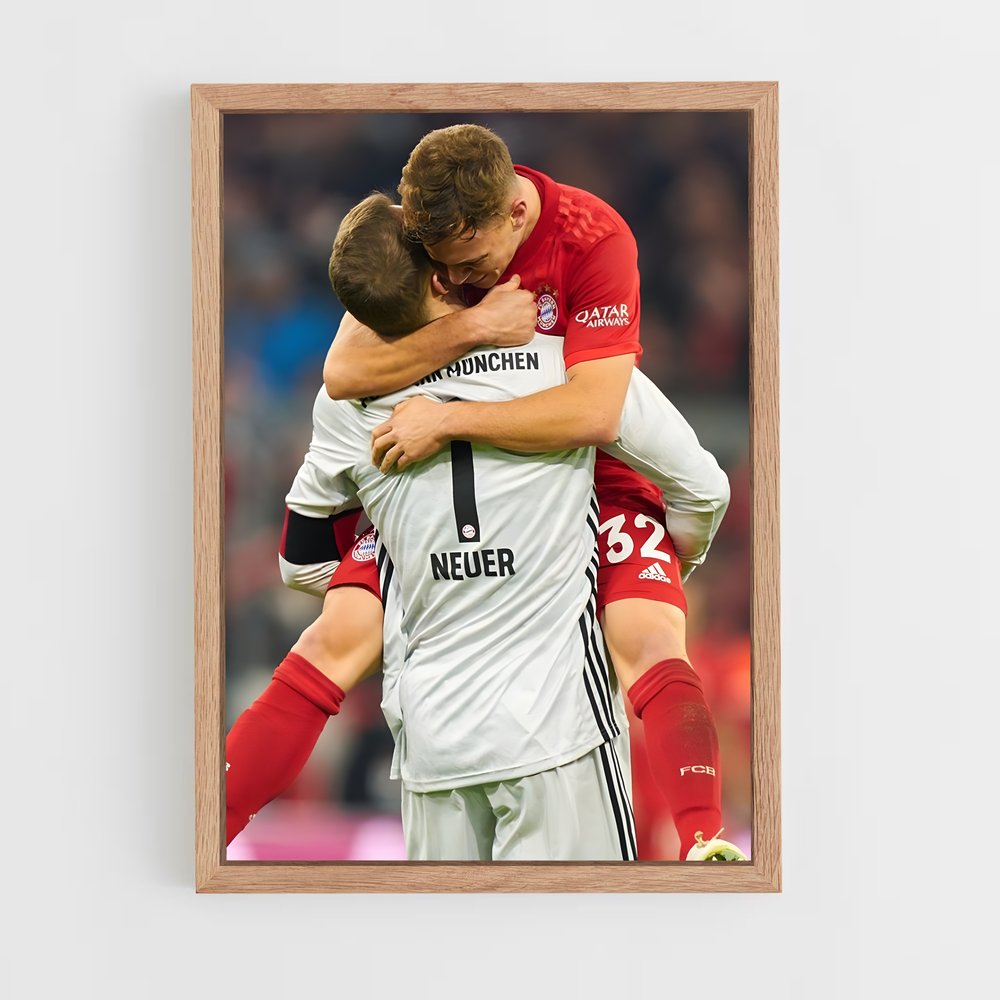 ap-joshua kimmich-13 cadre Bois clair