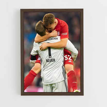 ap-joshua kimmich-13 cadre Bois foncé