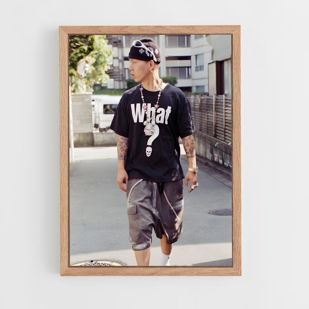 ap-jp the wavy-2 cadre Bois clair