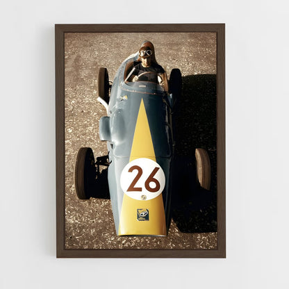 ap-juan manuel fangio-2 cadre Bois foncé