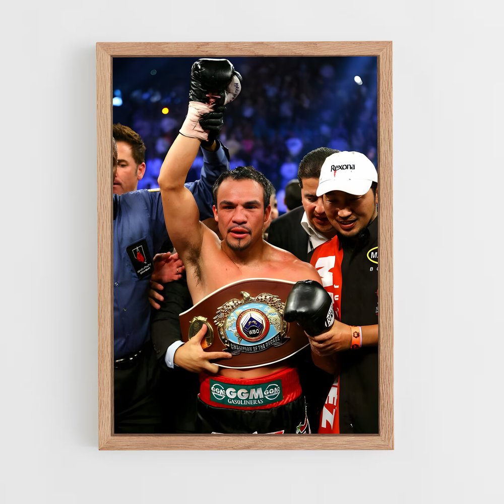 ap-juan manuel marquez-1 cadre Bois clair