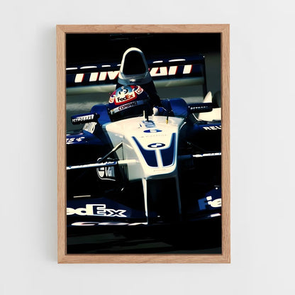 ap-juan pablo montoya-5 cadre Bois clair