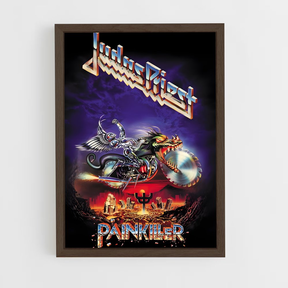 ap-judas priest-1 cadre Bois foncé