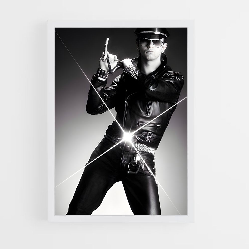 ap-judas priest-8 cadre Blanc