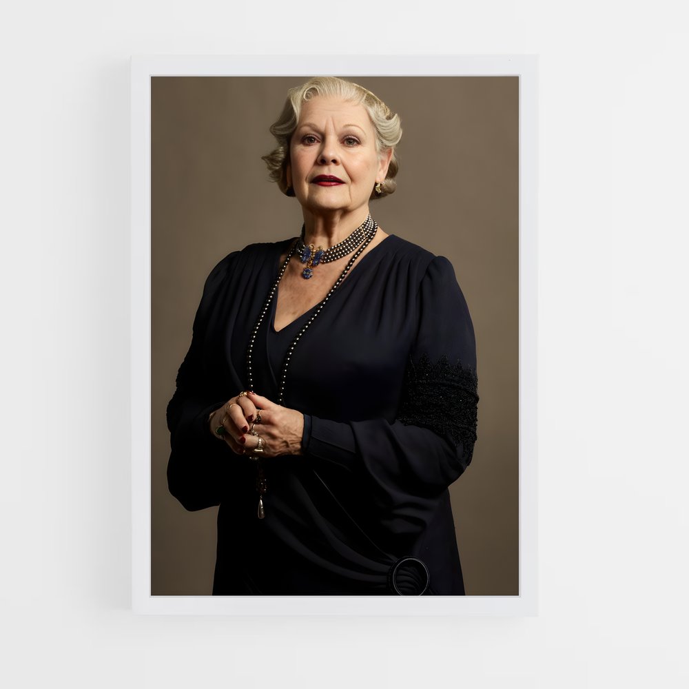 ap-judi dench-1 cadre Blanc