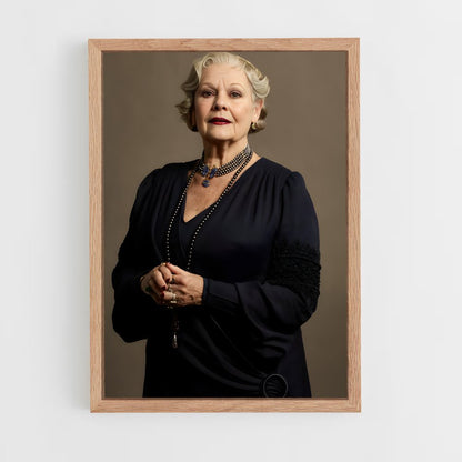 ap-judi dench-1 cadre Bois clair