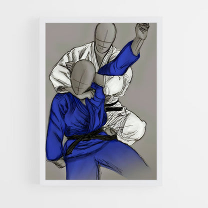 ap-judo-7 cadre Blanc