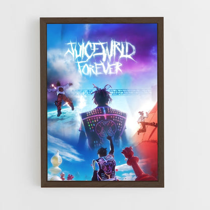 ap-juice wrld-4 cadre Bois foncé