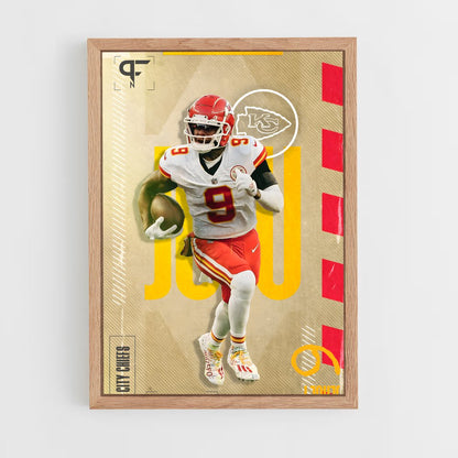 ap-juju smith-schuster-2 cadre Bois clair