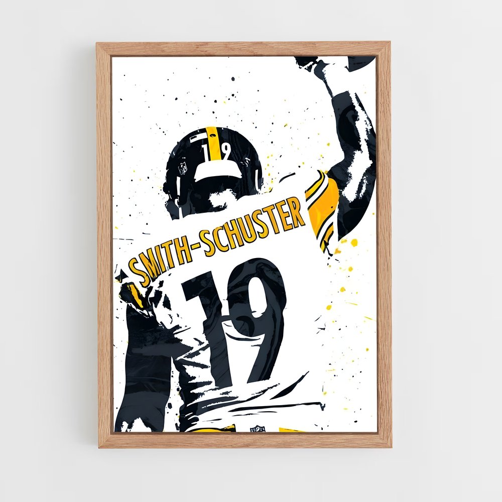 ap-juju smith-schuster-4 cadre Bois clair