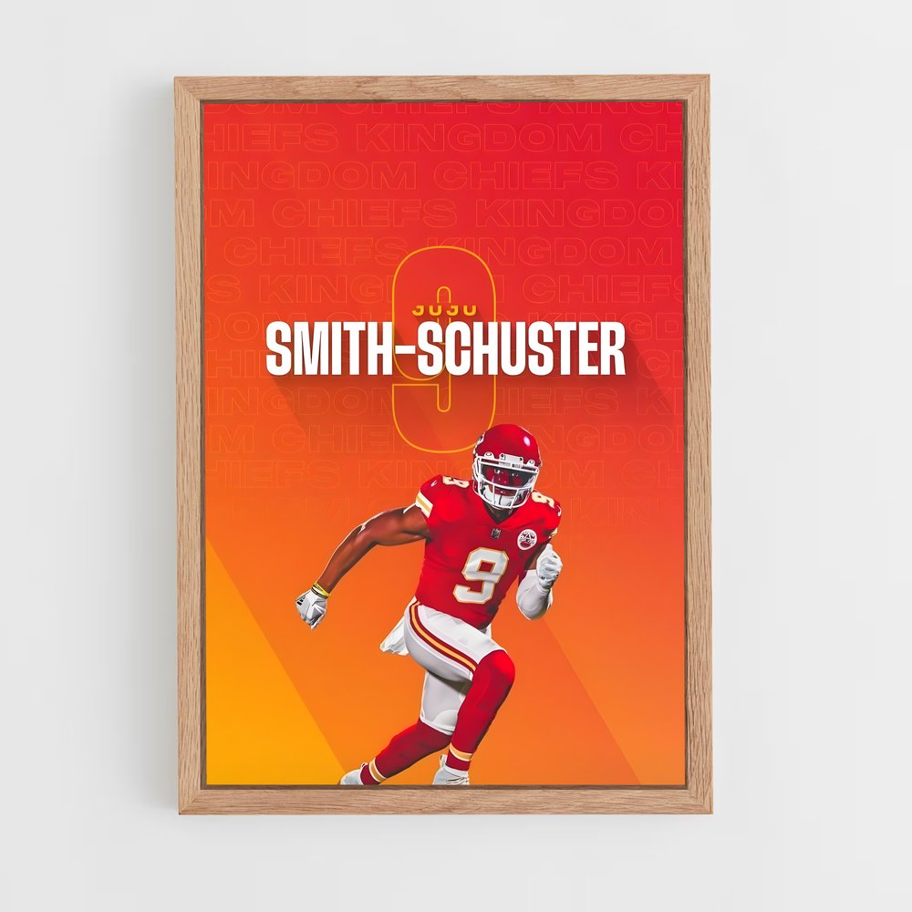 ap-juju smith-schuster-5 cadre Bois clair