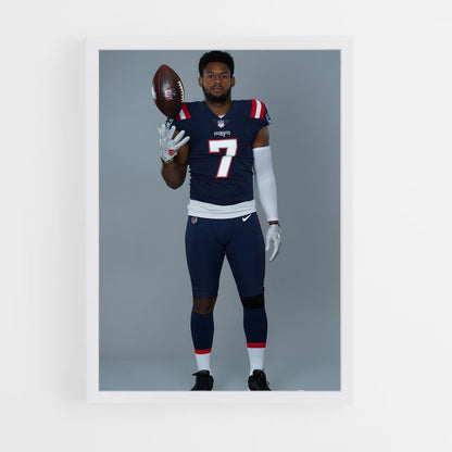 ap-juju smith-schuster-6 cadre Blanc