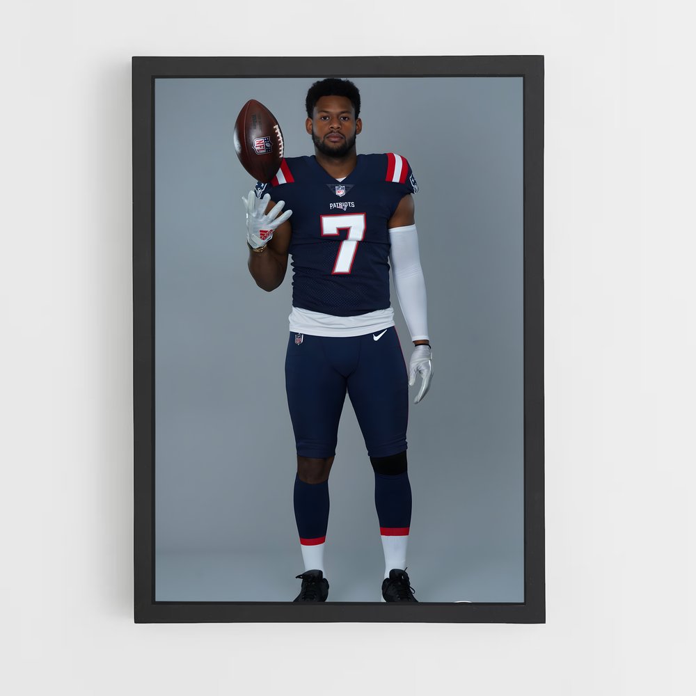 ap-juju smith-schuster-6 cadre Noir