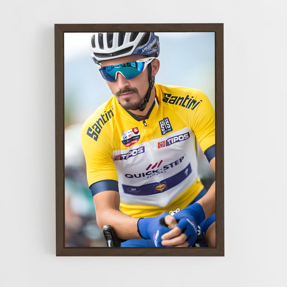 ap-julian alaphilippe-8 cadre Bois foncé